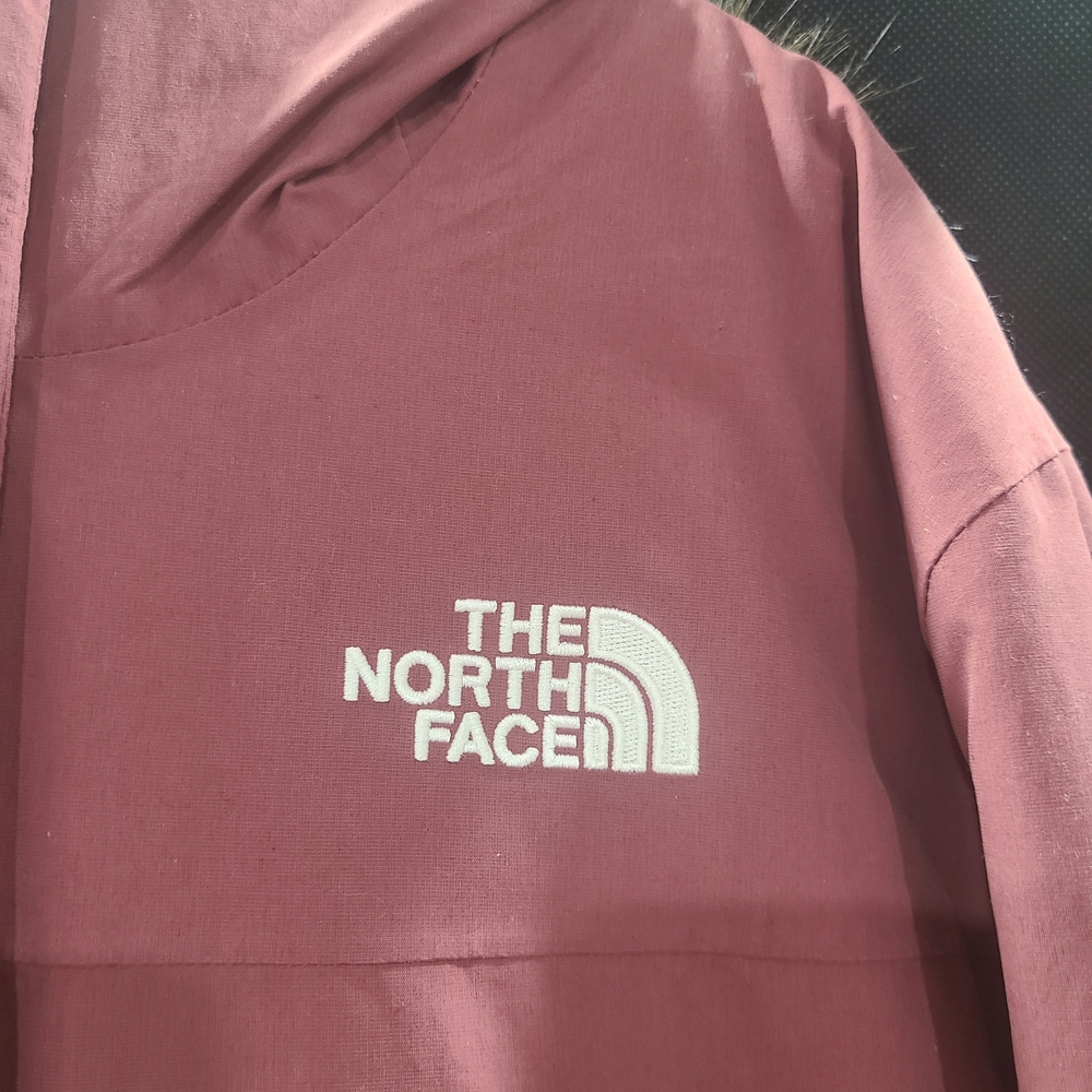 The North Face Womens Arctic Parka 550 Mauve XL - Picture 3 of 8